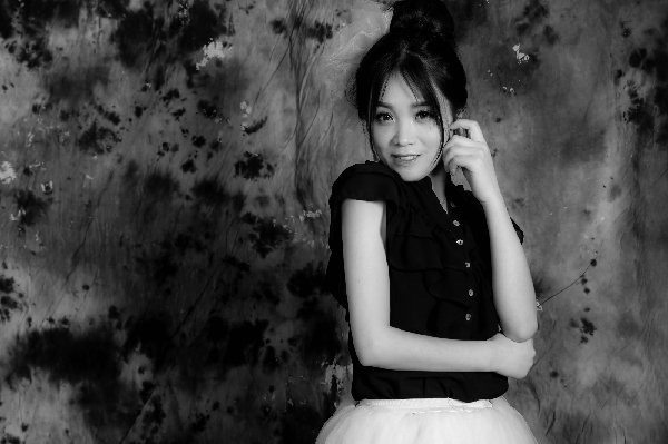 让人流鼻血的美照来袭—YY美女主播甜美筱侨写真照14