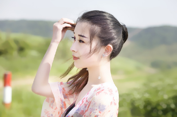 yy清纯美女主播青青子衿悠悠我心，倾城花仙囡囡写真集1