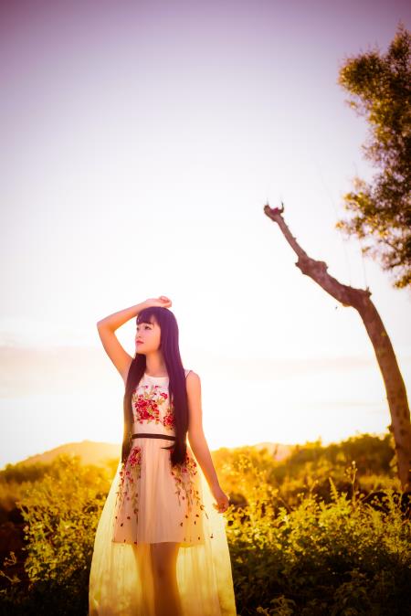 美女主播长腿学生妹蜜雪写真照片2
