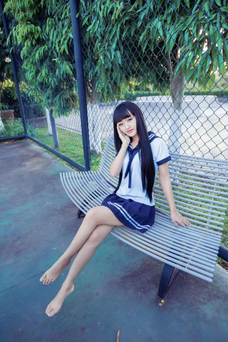 美女主播长腿学生妹蜜雪写真照片4