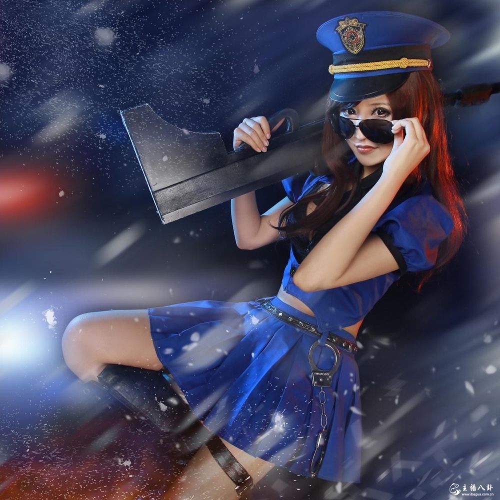 新晋国服第一妹子虎牙主播lol陆雪琪高清写真照片4