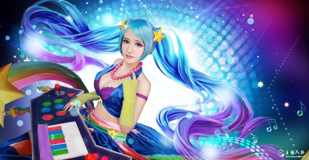 新晋国服第一妹子虎牙主播lol陆雪琪高清写真照片7