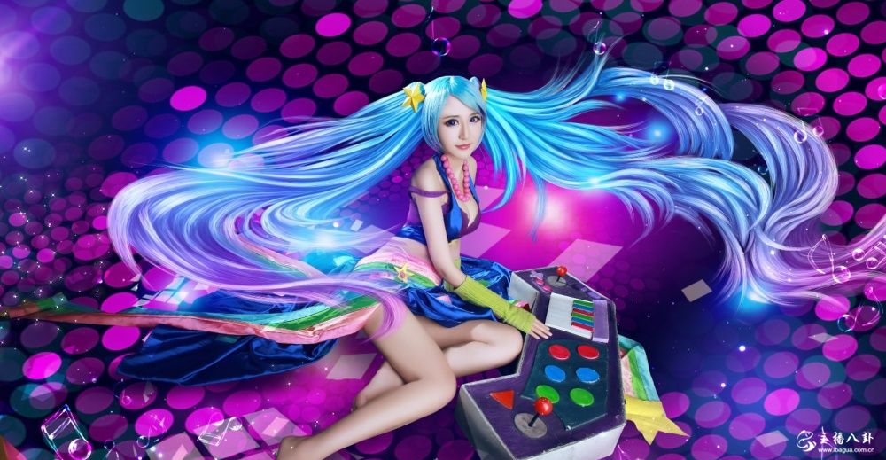 新晋国服第一妹子虎牙主播lol陆雪琪高清写真照片8