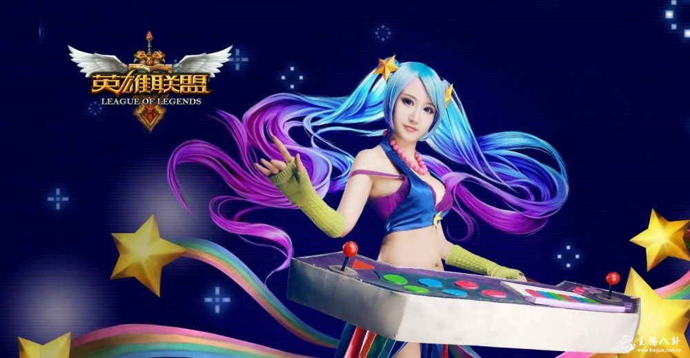 新晋国服第一妹子虎牙主播lol陆雪琪高清写真照片9