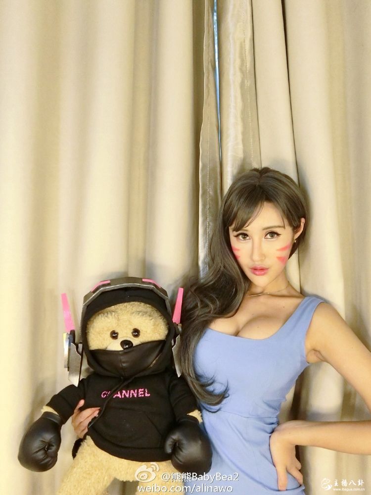 龙珠直播当红人气主播熊熊BabyBea2性感写真照5