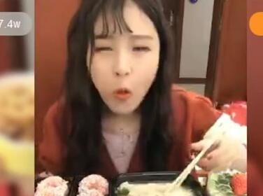 大胃王猫妹妹2018-02-06直播录像回放 P1