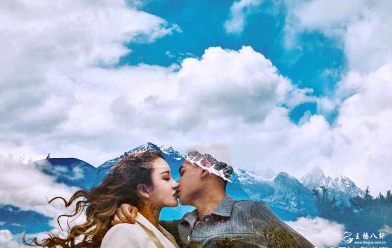 吴迪文静婚纱照