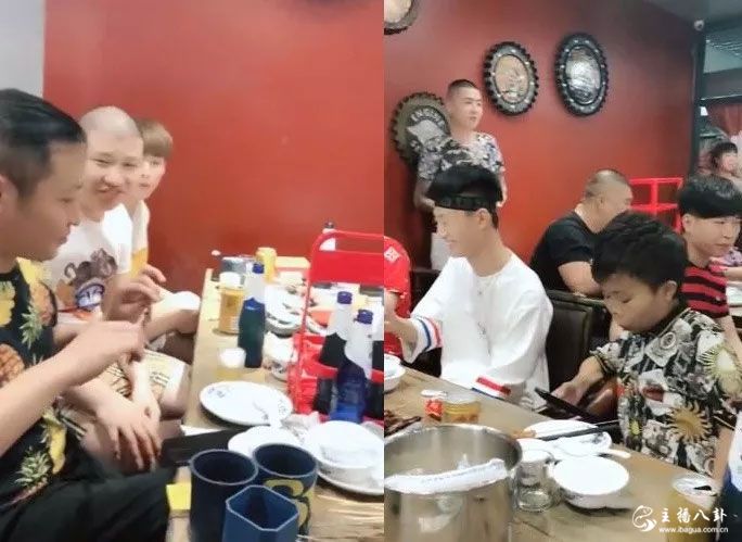 王乐乐携团队南下蹭粉！散打、二驴、陈山等大网红聚餐现场照流出！
