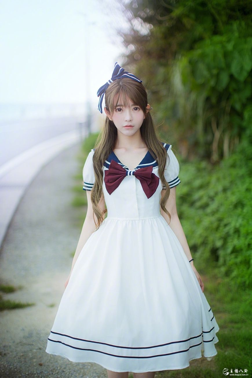 斗鱼美女主播yurisa小清新风格写真照片1