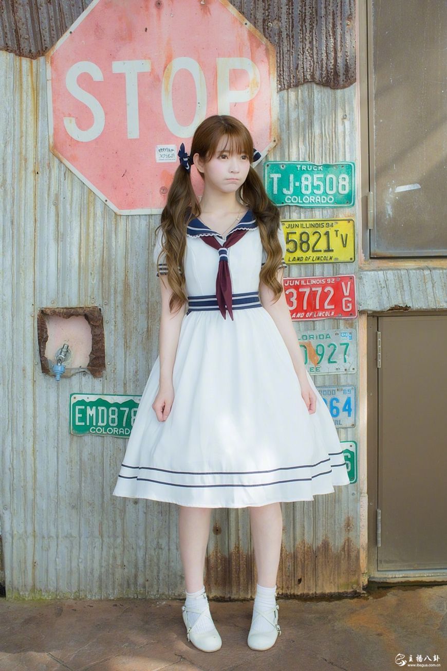 斗鱼美女主播yurisa小清新风格写真照片2