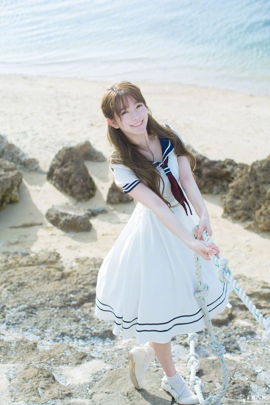 斗鱼美女主播yurisa小清新风格写真照片6