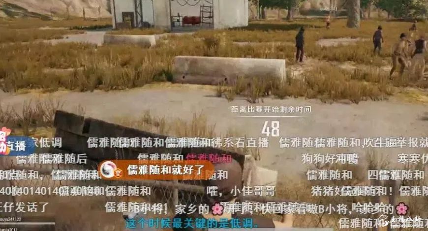 钱小佳与堂主组队吃鸡