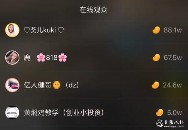 小伊伊直播间上演抢榜大战！