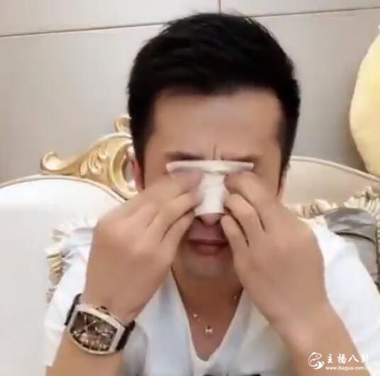 辛巴被骂委屈落泪痛哭！