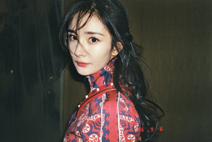 杨幂写真，眼睛非常好看