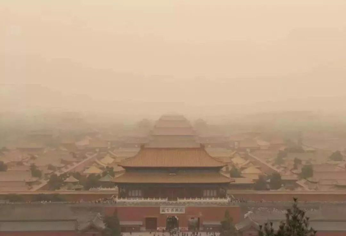 北京沙尘暴肆虐