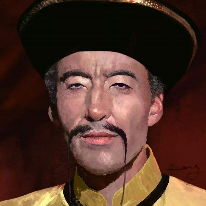 傅满洲造像