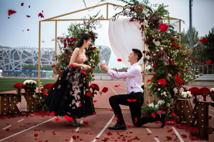 张培萌求婚成功