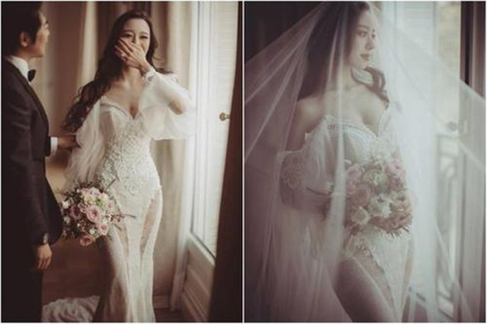郎朗老婆照片