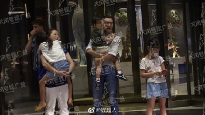 陈好三胎儿子疑似曝光