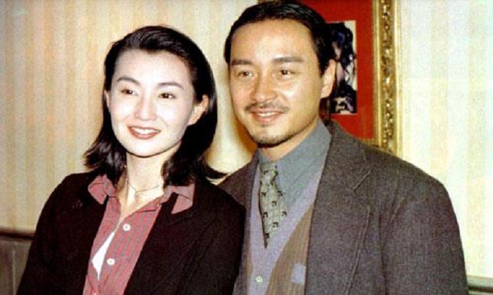 张曼玉张国荣旧照