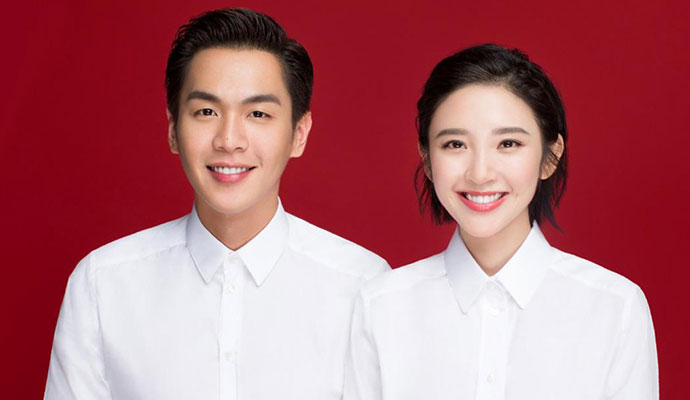 张若昀唐艺昕结婚照