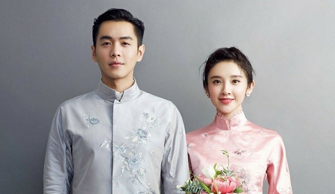 张若昀与老婆唐艺昕