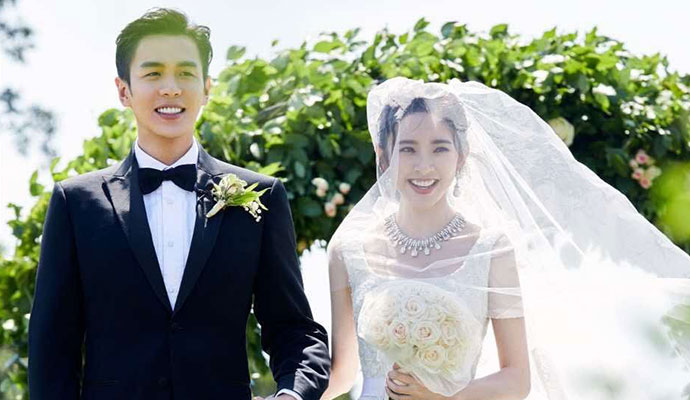 张若昀唐艺昕结婚