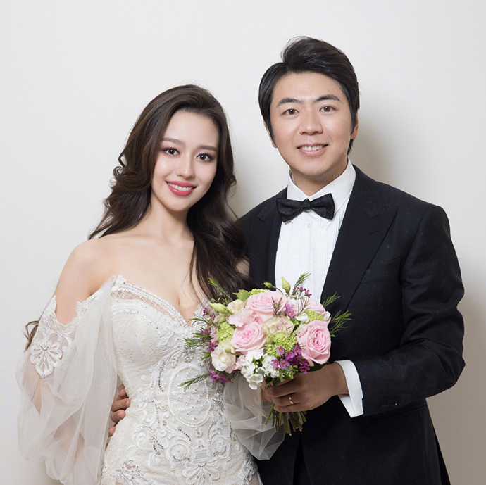 郎朗与吉娜爱丽丝结婚