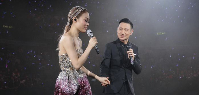 容祖儿张学友同台