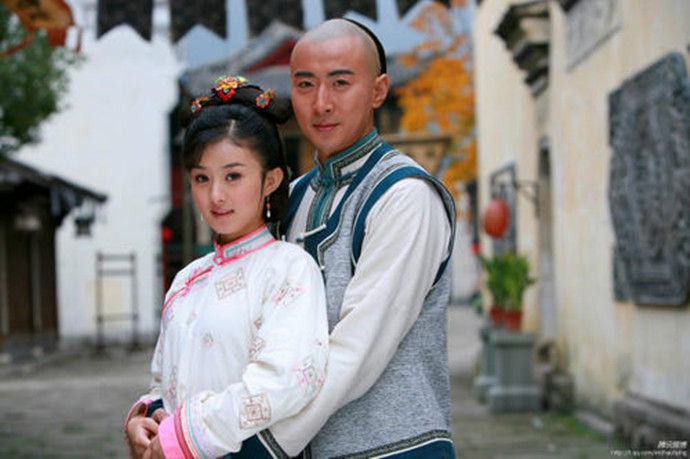 赵丽颖与高梓淇亲密剧照