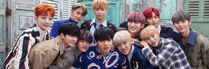 WannaOne团体照