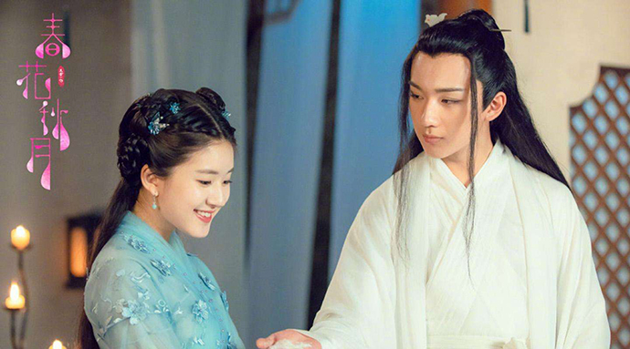 赵露思新剧《春花秋月》正在热映