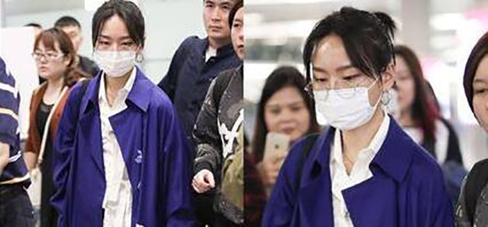 周笔畅素颜似女版权志龙