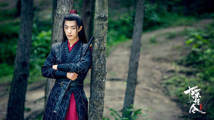 肖战《陈情令》中饰演魏无羡