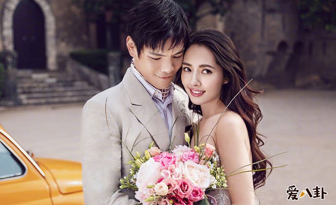 向佐郭碧婷结婚照