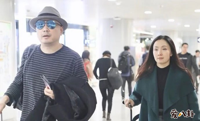陶虹与老公徐峥同框