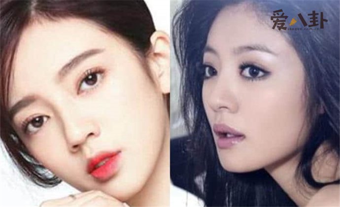 何瑞贤跟安以轩对比照