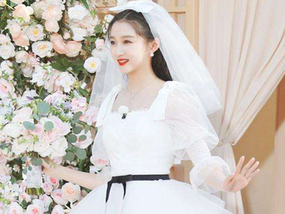 关晓彤鹿晗什么时候结婚 关晓彤婚纱上热搜网友纷纷艾特鹿晗收