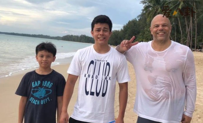 史可老公和两儿子