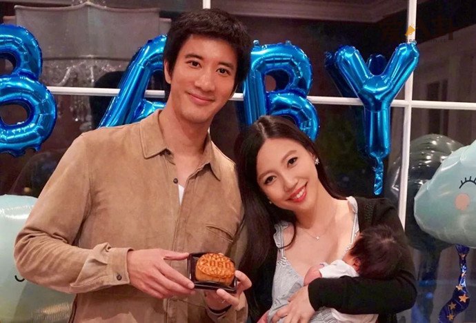 王力宏和妻子李靓蕾