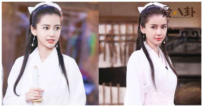 于正发文夸赞Angelababy的小龙女