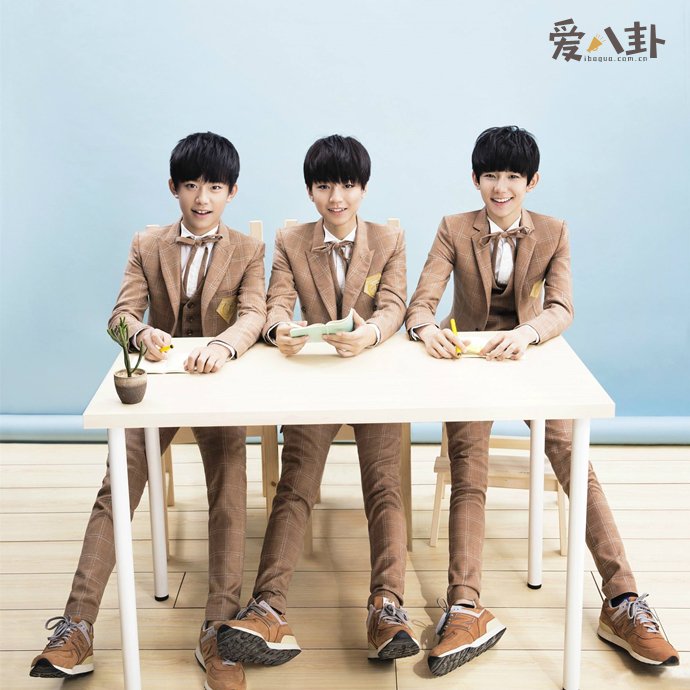 TFBOYS合体宣传王源新专辑