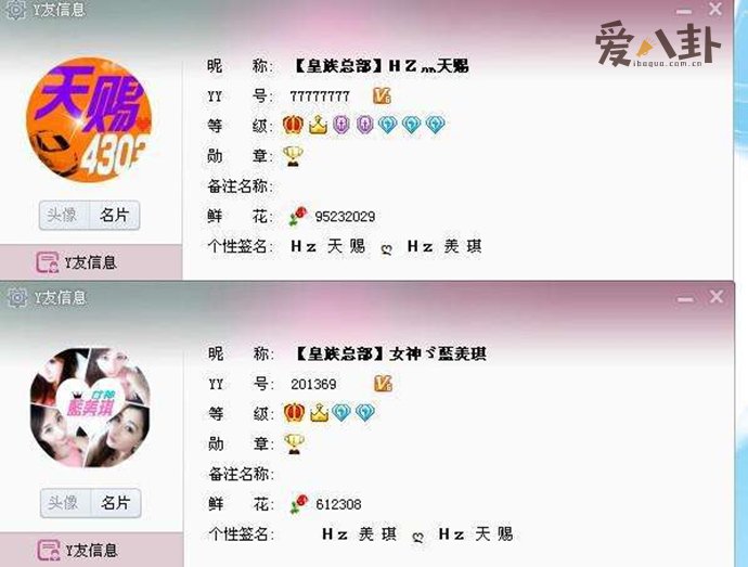 皇族天赐与蓝美琪