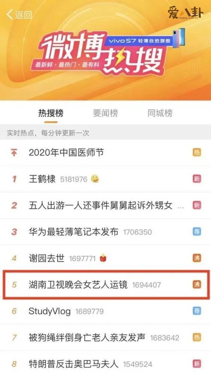 芒果台运镜直怼女星下半身