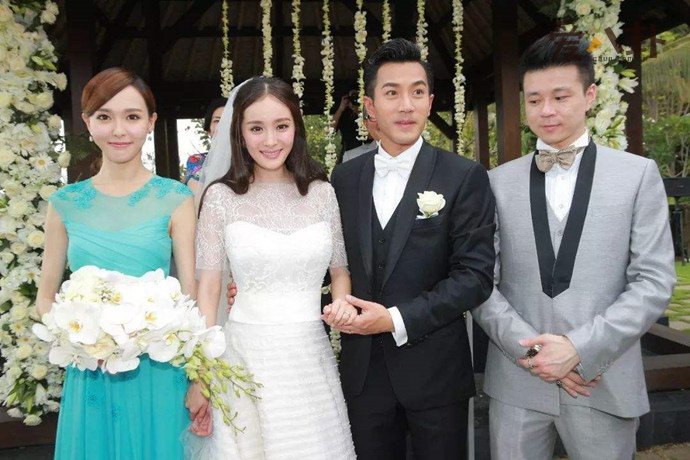 唐嫣是杨幂婚礼唯一伴娘