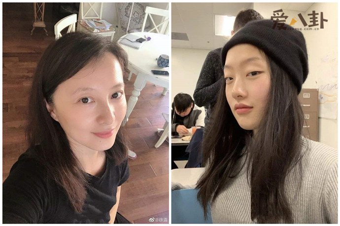 徐露和女儿姜又宁