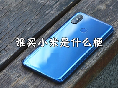 谁他妈买小米什么梗 这是怎么火起来的