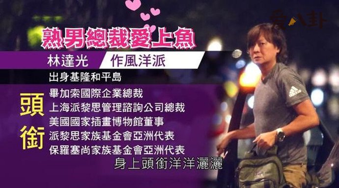梁静茹新男友林达光个人资料