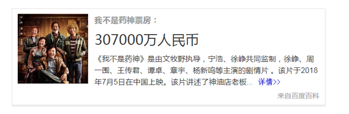 《我不是药神》票房三十亿